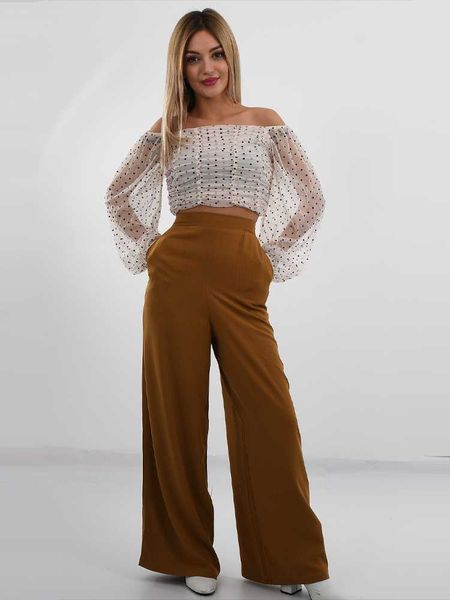 women's pants & capris wide leg a-cut high waist trousers mustard schapshik ® brand, Black;white
women's pants & capris wide leg a-cut high waist trousers mustard schapshik ® brand, Black;white