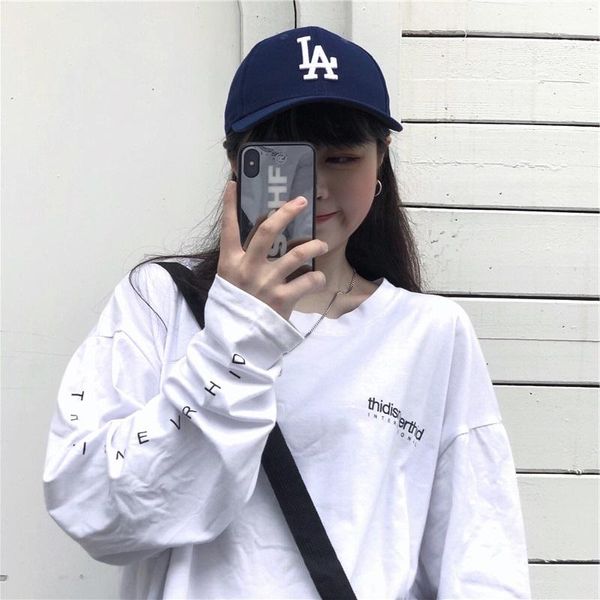 women's t-shirt 2021 autumn fashion large size casual t shirt harajuku letters ulzzang long sleeve funny t-shirts women basic white
women's t-shirt 2021 autumn fashion large size casual t shirt harajuku letters ulzzang long sleeve funny t-shirts women basic white