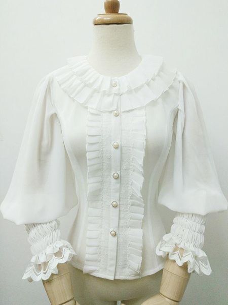 women's blouses & shirts sweet white summer blouse for girl lantern sleeve by yiliya
women's blouses & shirts sweet white summer blouse for girl lantern sleeve by yiliya
