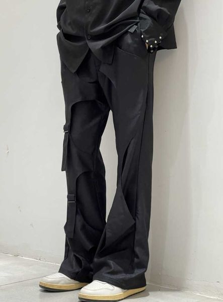 men's pants 2021 men women's clothing catwalk original design twist spiral loose casual trousers plus size costumes 27-46, Black
men's pants 2021 men women's clothing catwalk original design twist spiral loose casual trousers plus size costumes 27-46, Black