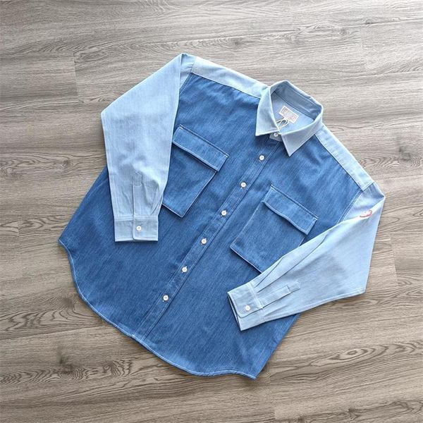 2021 new 2021ss c.e two colour denim shirts men women 1:1 quality cav empt two-tone shirt clothing japanese fashion 7j6q, White
2021 new 2021ss c.e two colour denim shirts men women 1:1 quality cav empt two-tone shirt clothing japanese fashion 7j6q, White