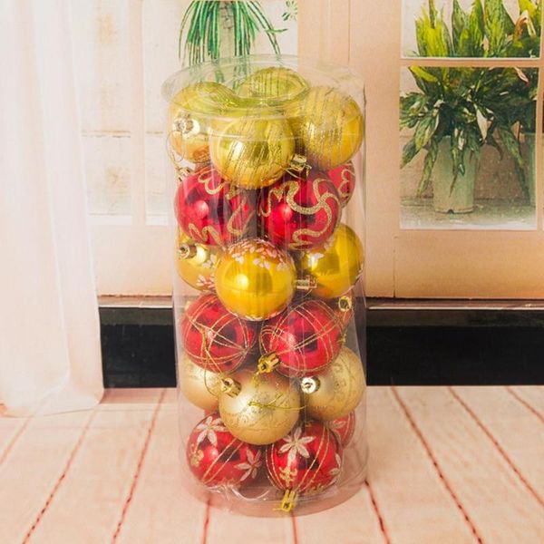party decoration 24pcs 6cm shatterproof christmas balls decor tree xmas for home noel year gift navidad
party decoration 24pcs 6cm shatterproof christmas balls decor tree xmas for home noel year gift navidad