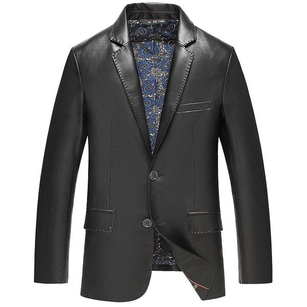 genuine sheepskin men leather coat turn-down collar slim male formal black jacket men natural leather overcoat 4xl
genuine sheepskin men leather coat turn-down collar slim male formal black jacket men natural leather overcoat 4xl