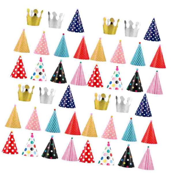 party hats 44pcs chic birthday paper hat creative children po props unique supplies favors for kids
party hats 44pcs chic birthday paper hat creative children po props unique supplies favors for kids