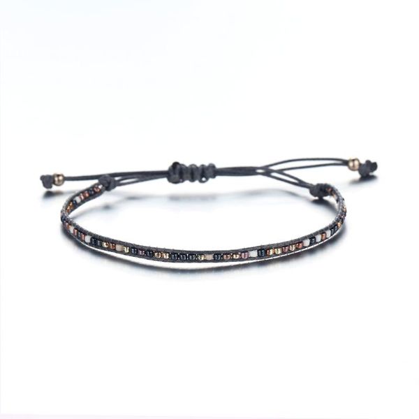 charm bracelets bohemian acrylic beads for women retro black woven rope adjustable hand chain female 2021 fashion jewelry, Golden;silver
charm bracelets bohemian acrylic beads for women retro black woven rope adjustable hand chain female 2021 fashion jewelry, Golden;silver