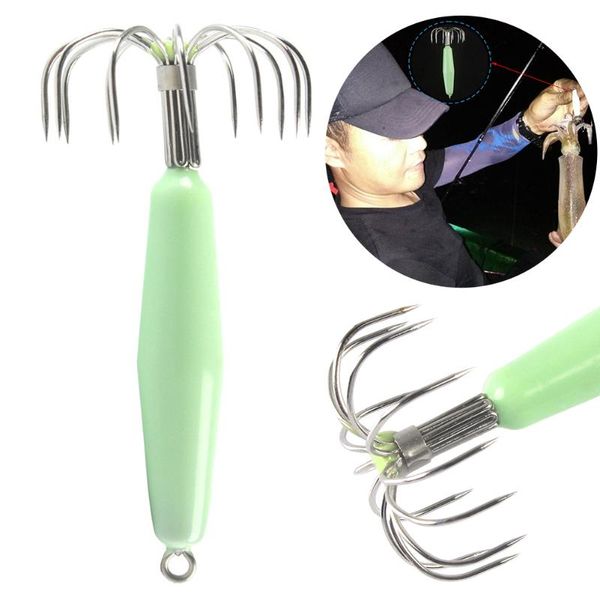 fishing hooks 5pcs stainless steel luminous squid tackle lures jigs hook 12 pin umbrella type ocs fish durable
fishing hooks 5pcs stainless steel luminous squid tackle lures jigs hook 12 pin umbrella type ocs fish durable
