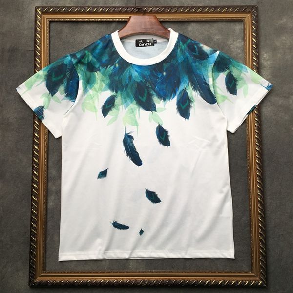 2021 new barrett men's short-sleeved t-shirt color feather oil painting women t shirts|streetwear 2191001555 8meq, White;black
2021 new barrett men's short-sleeved t-shirt color feather oil painting women t shirts|streetwear 2191001555 8meq, White;black
