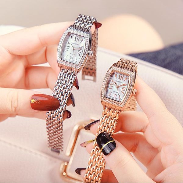 wristwatches lady women's watch japan quartz fashion fine dress stainless steel bracelet luxury clock girl birthday gift royal crown, Slivery;brown
wristwatches lady women's watch japan quartz fashion fine dress stainless steel bracelet luxury clock girl birthday gift royal crown, Slivery;brown