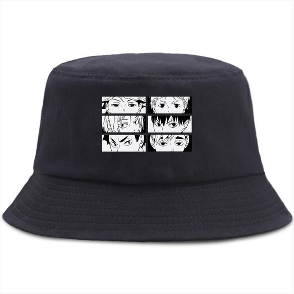 haikyuu japan anime characters eyes bucket cap summer casual panama caps sun shade fisherman hat quality beach fishing hats, Blue;gray
haikyuu japan anime characters eyes bucket cap summer casual panama caps sun shade fisherman hat quality beach fishing hats, Blue;gray