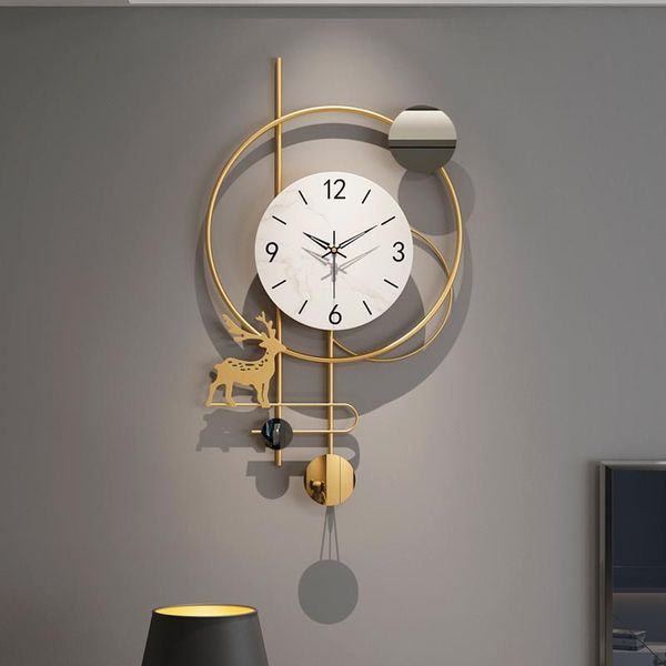 wall clocks personalised metal clock gold nordic design deer pendulum large silent reloj pared living room decoration ei50zb
wall clocks personalised metal clock gold nordic design deer pendulum large silent reloj pared living room decoration ei50zb