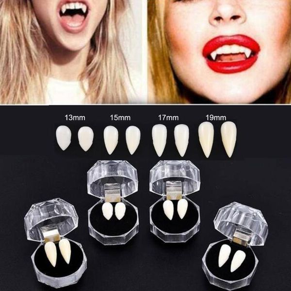 party decoration 1pair resin cosplay dentures zombie vampire fangs ghost devil teeth with crystal case for halloween costume decor props
party decoration 1pair resin cosplay dentures zombie vampire fangs ghost devil teeth with crystal case for halloween costume decor props