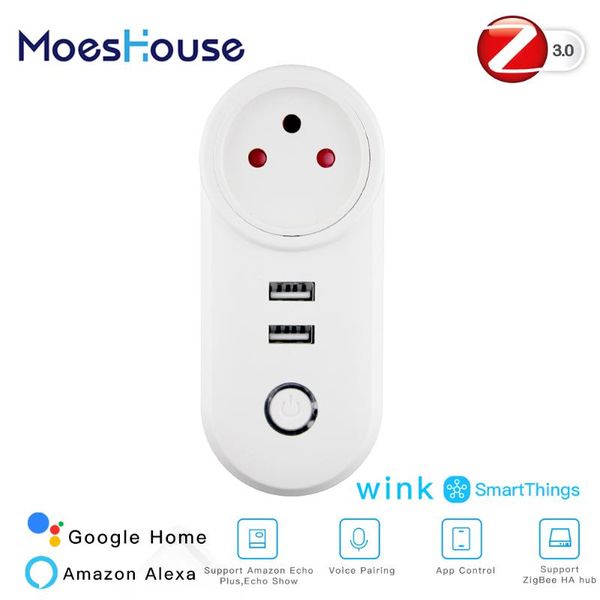 smart home control il zigbee3.0 dual usb wireless socket plug smartthings app remote echo plus voice work with alexa google
smart home control il zigbee3.0 dual usb wireless socket plug smartthings app remote echo plus voice work with alexa google