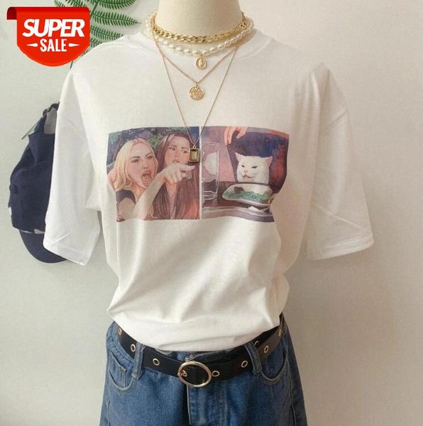 sunfiz HJN Lady Yelling At A Cat Meme Funny T-Shirt Women Trending Cute Printed Tee Gift Cat Lover Tees Fashion Tees #Qm4x, White
sunfiz HJN Lady Yelling At A Cat Meme Funny T-Shirt Women Trending Cute Printed Tee Gift Cat Lover Tees Fashion Tees #Qm4x, White