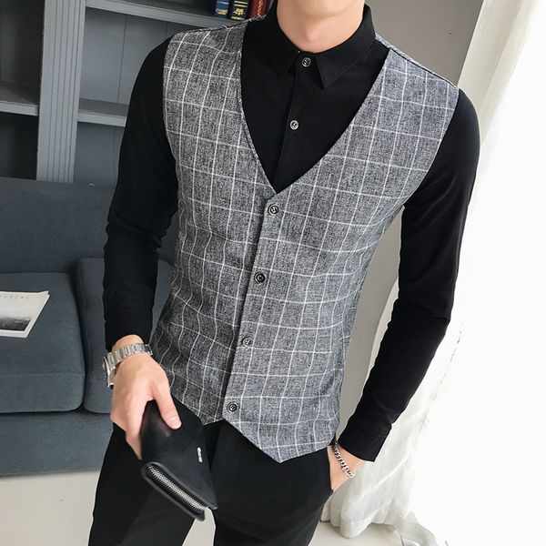 new plus size fake-2pieces camisas xadrez roupas masculinas 2021 manga comprida moda emendado design fino ajuste casual blusa homme 5xl-m wa, Black;brown
new plus size fake-2pieces camisas xadrez roupas masculinas 2021 manga comprida moda emendado design fino ajuste casual blusa homme 5xl-m wa, Black;brown