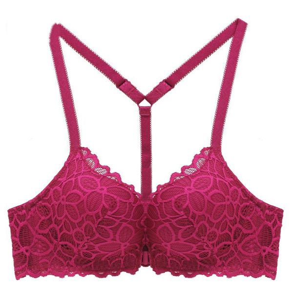 bras e lovegirl red women lace underwire front buckle bra and gather 3/4 cup underwear line a, b, c, y-type, Red;black
bras e lovegirl red women lace underwire front buckle bra and gather 3/4 cup underwear line a, b, c, y-type, Red;black