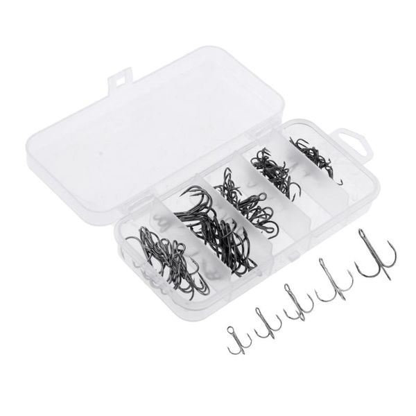 50pcs/lot fishing treble hooks steel metal sharpened solid hook triple barbed steel fish hook s/m/l
50pcs/lot fishing treble hooks steel metal sharpened solid hook triple barbed steel fish hook s/m/l