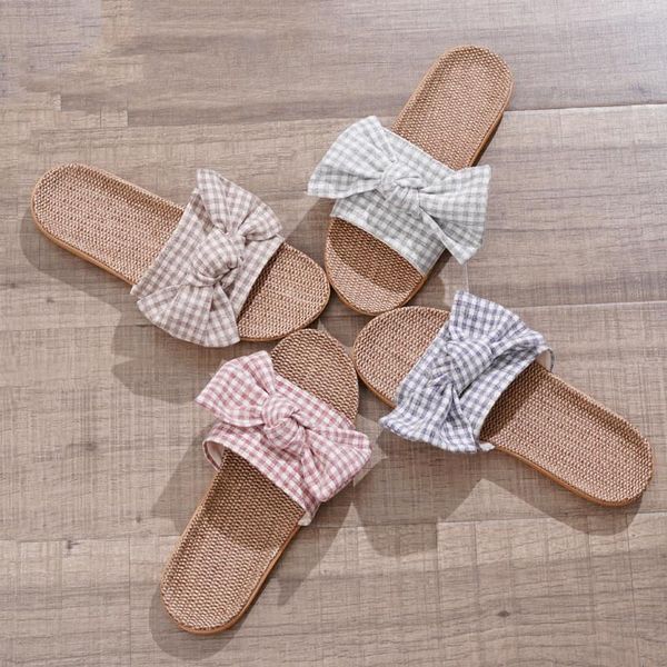 slippers suihyung women summer beach casual slides houndstooth bow-knot flax ladies insole flip flops indoor shoes, Black
slippers suihyung women summer beach casual slides houndstooth bow-knot flax ladies insole flip flops indoor shoes, Black