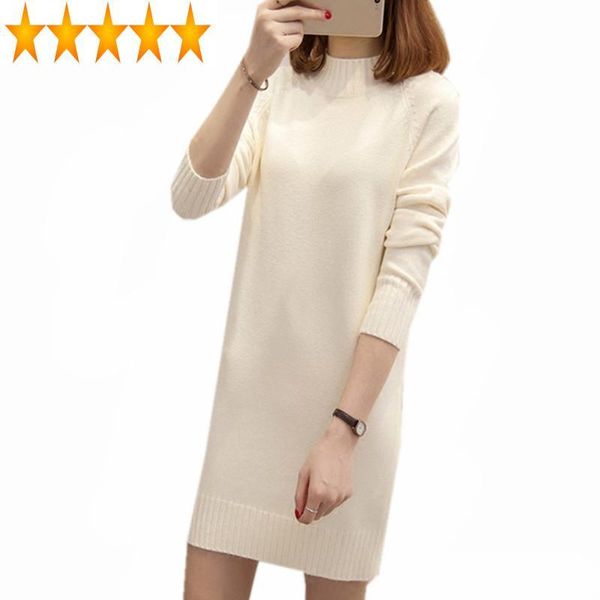 women's sweaters and 2021 women pullovers turtleneck thick knitted sweater female loose long autumn winter pullover lace wxf567, White;black
women's sweaters and 2021 women pullovers turtleneck thick knitted sweater female loose long autumn winter pullover lace wxf567, White;black