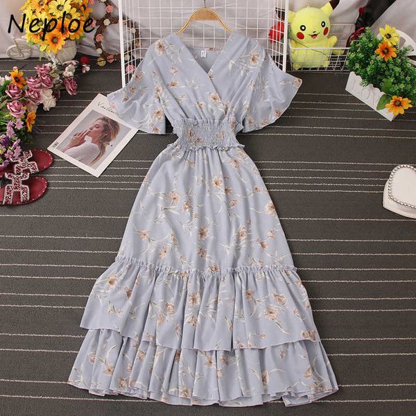 neploe v neck ruffles patchwork short sleeve dress women high waist hip a line slim vestidos holiday print bohemian robe c0607, Black;gray
neploe v neck ruffles patchwork short sleeve dress women high waist hip a line slim vestidos holiday print bohemian robe c0607, Black;gray