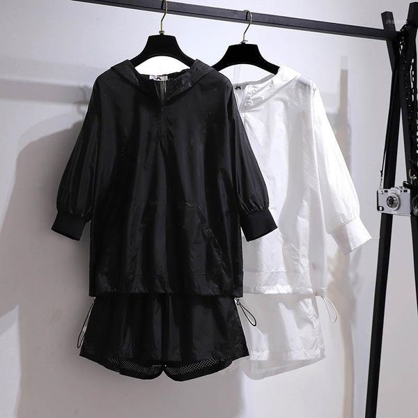 150kg plus size women's spring summer sweatshirt sports sets budt 157cm 6xl 7xl 8xl 9xl 10xl hollow hooded shorts tracksuits, Gray
150kg plus size women's spring summer sweatshirt sports sets budt 157cm 6xl 7xl 8xl 9xl 10xl hollow hooded shorts tracksuits, Gray