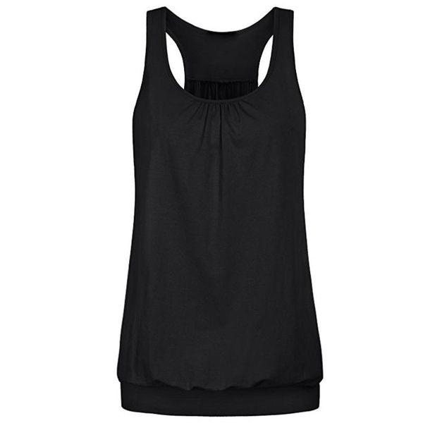 women's tanks & camis womens solid vest sleeveless round neck wrinkled loose racerback workout streetwear tank blouse clothing camisole, White
women's tanks & camis womens solid vest sleeveless round neck wrinkled loose racerback workout streetwear tank blouse clothing camisole, White