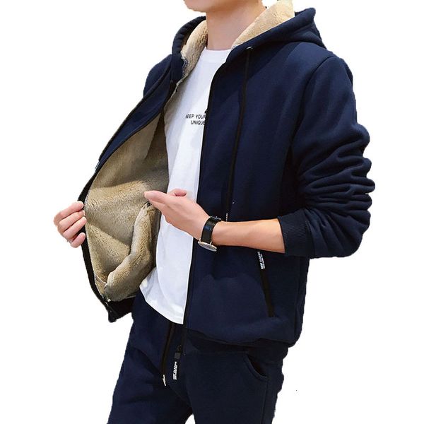 men's tracksuits amberheard inverno dos homens terno esportivo zÃper com capuz jaqueta + calças de treino duas peças conjunto masculino, Gray
men's tracksuits amberheard inverno dos homens terno esportivo zÃper com capuz jaqueta + calças de treino duas peças conjunto masculino, Gray