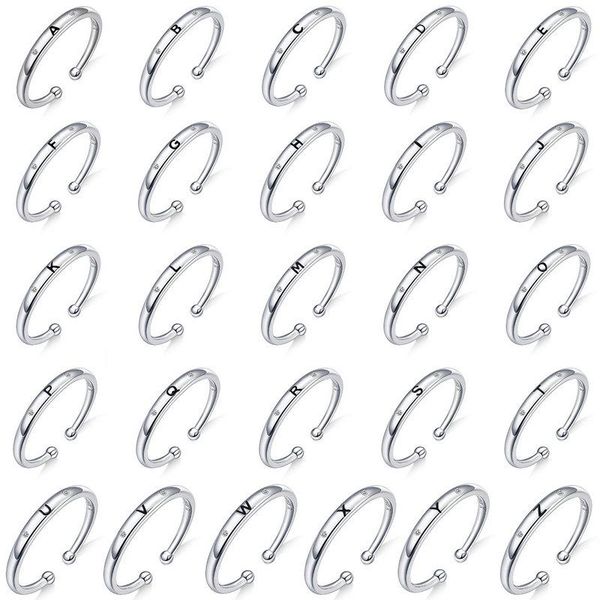 cluster rings bamoer silver 925 sterling letter for women men a-z 26 resizable initial alphabet jewelry female accessories scr544, Golden;silver
cluster rings bamoer silver 925 sterling letter for women men a-z 26 resizable initial alphabet jewelry female accessories scr544, Golden;silver