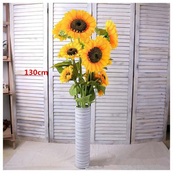 decorative flowers & wreaths 130cm 5 heads large artificial plant plastic sun flower garden arrangement material for home decoration pograph
decorative flowers & wreaths 130cm 5 heads large artificial plant plastic sun flower garden arrangement material for home decoration pograph