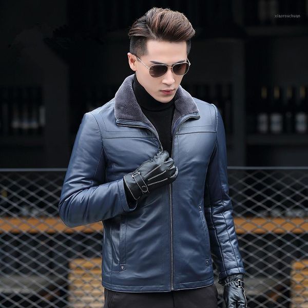 men's leather & faux winter warm real jacket men fur casual sheepskin wool coat jaqueta de couro ad-pm70602 yy317, Black
men's leather & faux winter warm real jacket men fur casual sheepskin wool coat jaqueta de couro ad-pm70602 yy317, Black