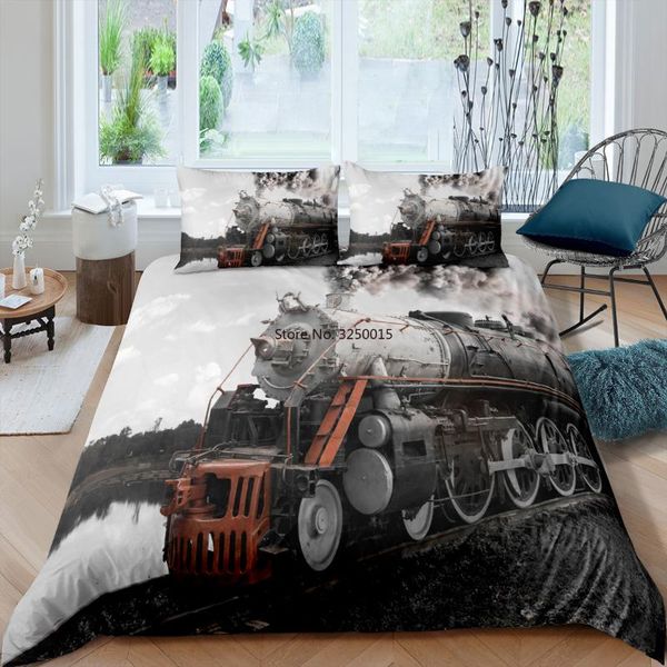 bedding sets retro style train the boy duvet cover bed set soft quilt single king size comforter
bedding sets retro style train the boy duvet cover bed set soft quilt single king size comforter