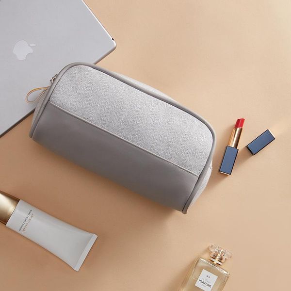 cosmetic bags & cases women's summer casual grey makeup storage female travel simple designer cotton patchwork pu multi-function
cosmetic bags & cases women's summer casual grey makeup storage female travel simple designer cotton patchwork pu multi-function