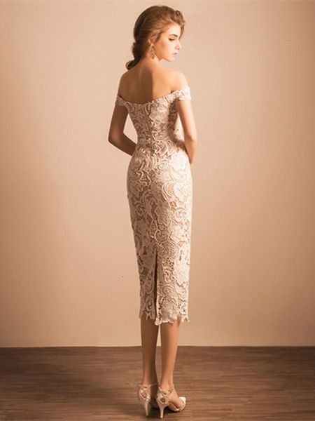 new robe 2021 de soiree elegant off the shoulder sheath tea-length lace evening champagne banquet gowns party formal es a1tp, Black;red
new robe 2021 de soiree elegant off the shoulder sheath tea-length lace evening champagne banquet gowns party formal es a1tp, Black;red