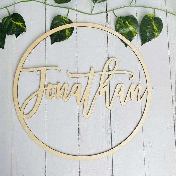 party decoration custom circle name sign wooden arcylic wreath wedding room personalized birthday gift
party decoration custom circle name sign wooden arcylic wreath wedding room personalized birthday gift