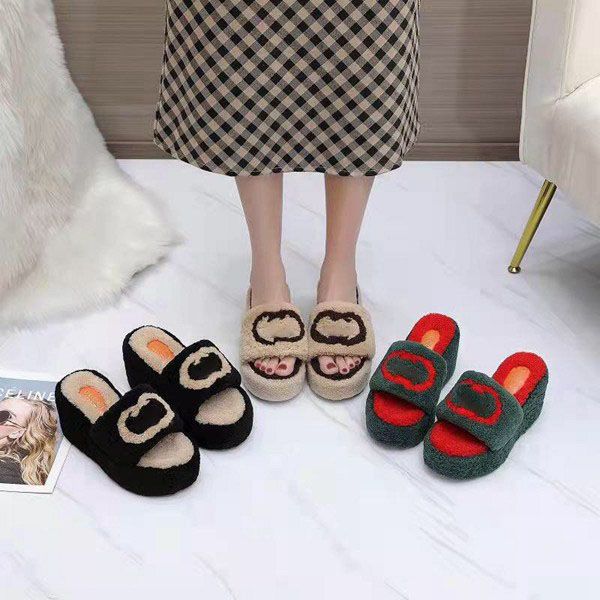 designers new women indoor plush slippers fashion soft comfortable warm slippers luxurys brand wholesale us4.5-8/eu35-41, Black
designers new women indoor plush slippers fashion soft comfortable warm slippers luxurys brand wholesale us4.5-8/eu35-41, Black