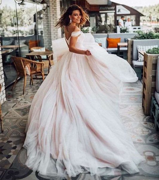 neck a-line boat pleated tulle wedding 2021 vestido de mariee off shoulder floor length sleeveless bridal gowns new z59i, White
neck a-line boat pleated tulle wedding 2021 vestido de mariee off shoulder floor length sleeveless bridal gowns new z59i, White