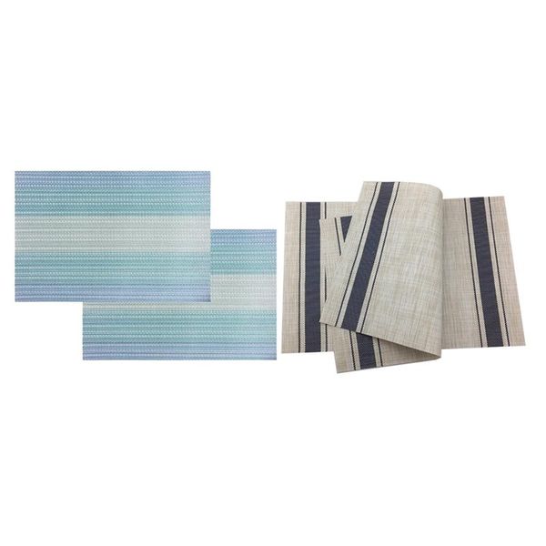 mats & pads 10 pcs heat-resistant placemats stain resistant anti-skid washable pvc table mats, 6 blue 4 blue-gray
mats & pads 10 pcs heat-resistant placemats stain resistant anti-skid washable pvc table mats, 6 blue 4 blue-gray