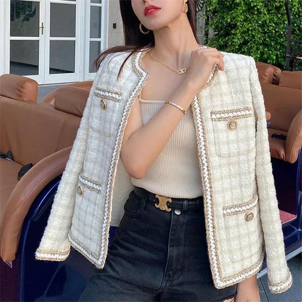 women's wool & blends 2021 autumn tweed jackets women o-neck long sleeve loose coat female single breasted outwear vintage harajuku, Black
women's wool & blends 2021 autumn tweed jackets women o-neck long sleeve loose coat female single breasted outwear vintage harajuku, Black
