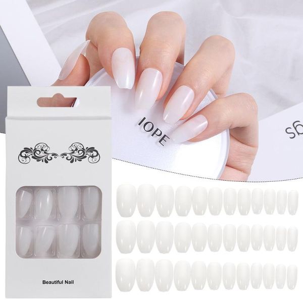nail art kits 24pcs ice through nude white solid color coffin false wearable ballerina artificial fake full cover tip with glue
nail art kits 24pcs ice through nude white solid color coffin false wearable ballerina artificial fake full cover tip with glue