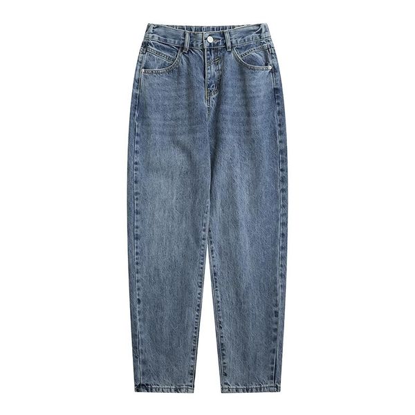 women's jeans mid-rise large size spring distressed harem pants trousers loose high quality, Blue
women's jeans mid-rise large size spring distressed harem pants trousers loose high quality, Blue