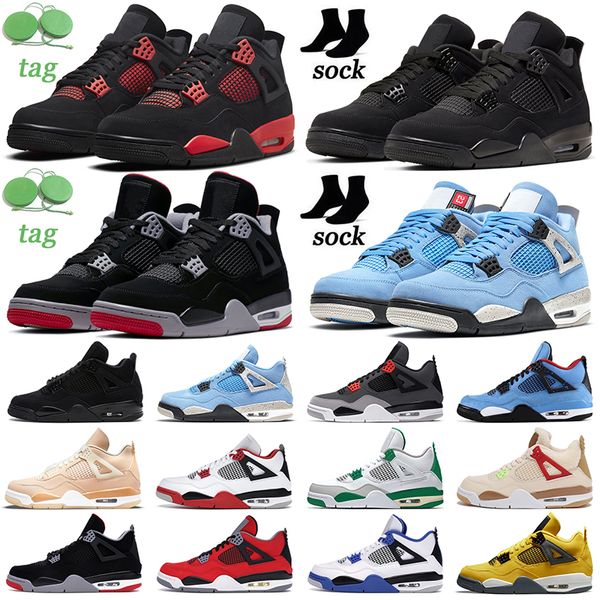 4 4s men basketball shoes red thunder black cat bred cactus pine green motorsports loyal blue mens womens trainers outdoor sports sneakers
4 4s men basketball shoes red thunder black cat bred cactus pine green motorsports loyal blue mens womens trainers outdoor sports sneakers