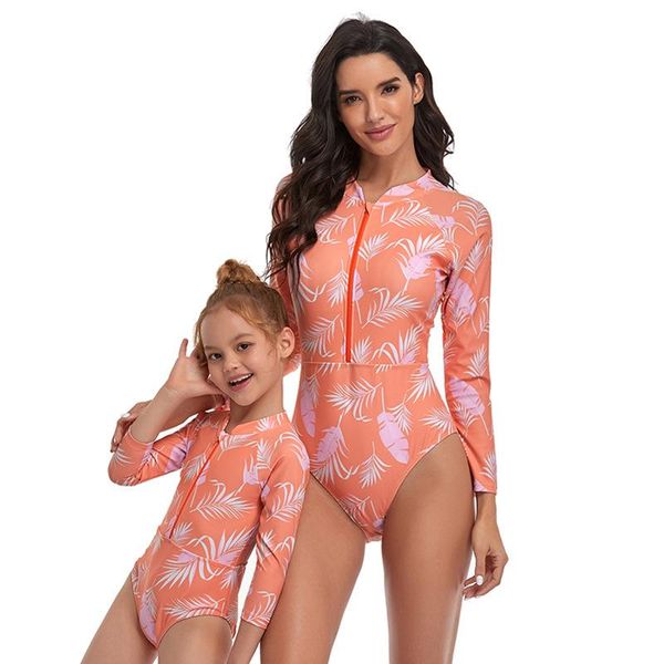 long sleeve mother daughter surfing swimsuit beach family matching outfits mom baby swimwear mommy and me bikini dresses clothes, Blue
long sleeve mother daughter surfing swimsuit beach family matching outfits mom baby swimwear mommy and me bikini dresses clothes, Blue