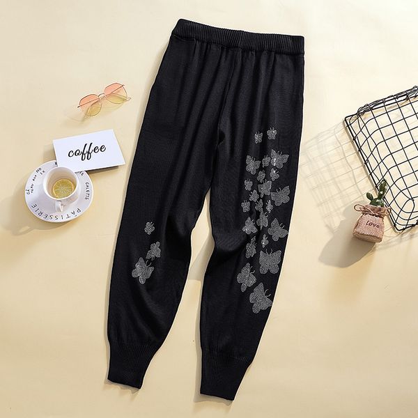 new woman autumn 2021 kint sport thicken heavy waist pockets puncture plus size pants pmq1, Black;white
new woman autumn 2021 kint sport thicken heavy waist pockets puncture plus size pants pmq1, Black;white