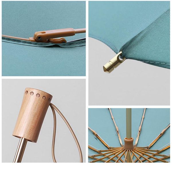 super strong 16 ribs umbrella rain woman windproof paraguas women sun 3-floding umbrellas with wood handle p qylgnu
super strong 16 ribs umbrella rain woman windproof paraguas women sun 3-floding umbrellas with wood handle p qylgnu