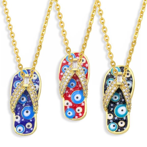 pendant necklaces eyika cute enamel turkish blue evil eye flip flops slipper necklace zircon women girls gold fashion design jewelry gifts, Silver
pendant necklaces eyika cute enamel turkish blue evil eye flip flops slipper necklace zircon women girls gold fashion design jewelry gifts, Silver