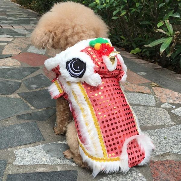 dog cloth 2021 new year funny pet chinese costume dragon dance lion dog cat coat lion dance red festive lucky clothes for teddy
dog cloth 2021 new year funny pet chinese costume dragon dance lion dog cat coat lion dance red festive lucky clothes for teddy