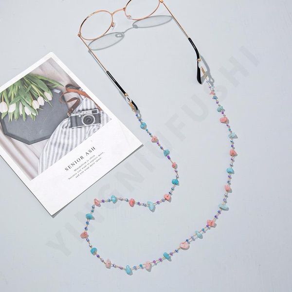 sunglasses frames natural stone glasses chain fashion irregular beads charm reading lanyard strap necklace eyeglass cord, Silver
sunglasses frames natural stone glasses chain fashion irregular beads charm reading lanyard strap necklace eyeglass cord, Silver