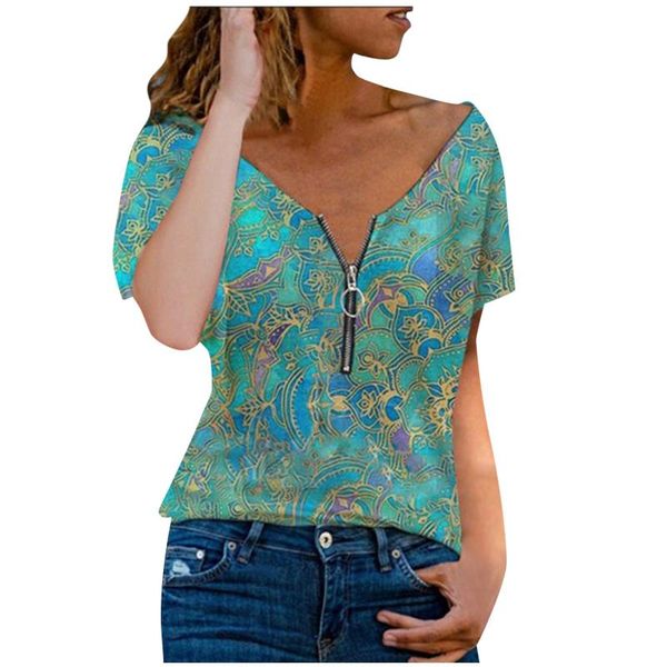 women's t-shirt women plaid print shirt short sleeve v-neck casual zipper sequined neck blouse summer printing loose top, White
women's t-shirt women plaid print shirt short sleeve v-neck casual zipper sequined neck blouse summer printing loose top, White
