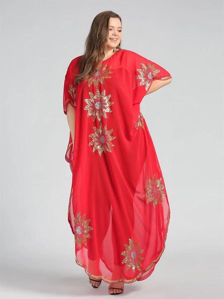 ethnic clothing african women's dashiki fashion abaya stylish kwa chiffon batwing sleeve sequin tassels loose versatile dress size, Red
ethnic clothing african women's dashiki fashion abaya stylish kwa chiffon batwing sleeve sequin tassels loose versatile dress size, Red