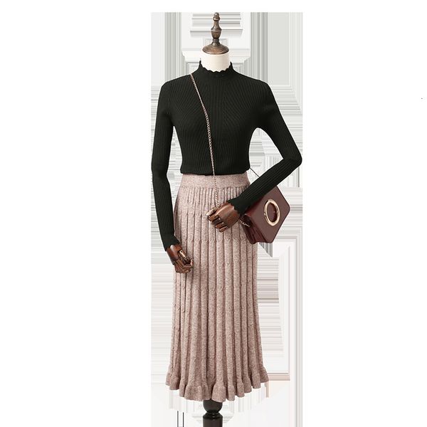 2021 warm knitted midi women for autumn winter koreaan ladies high waist a line pleated long skirt female m4nc, Black
2021 warm knitted midi women for autumn winter koreaan ladies high waist a line pleated long skirt female m4nc, Black