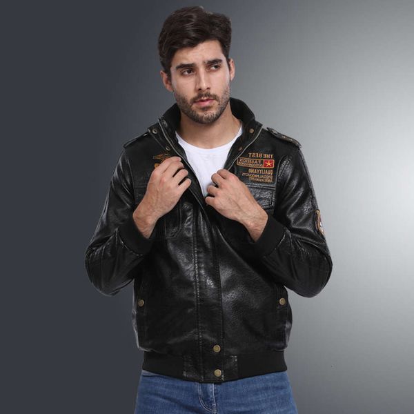 2021men's leather coat, new flying jacket, pu leather, korean slim fit motorcycle suit coat, Black;brown
2021men's leather coat, new flying jacket, pu leather, korean slim fit motorcycle suit coat, Black;brown